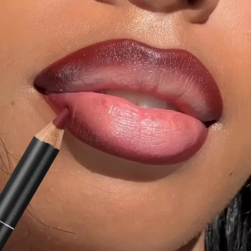 Luxury Matte Lip Liner, Long-Lasting, Smooth Application for Perfect Outline & Filling, Versatile Shades for All Skin Types Good Vibrations
