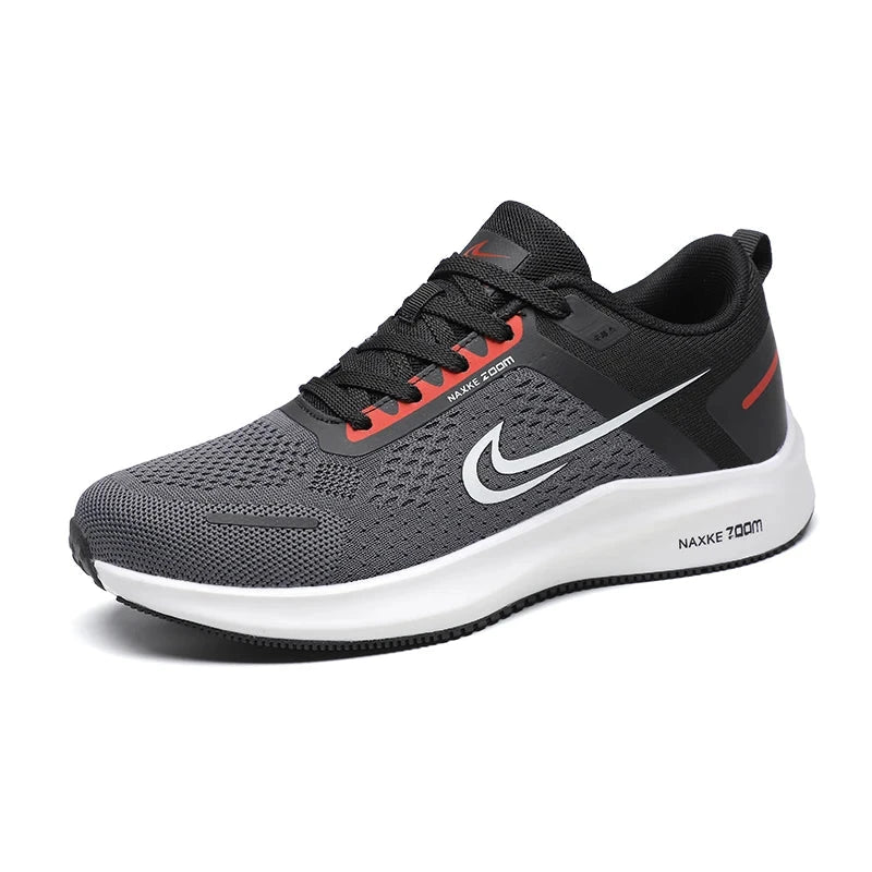 Men's Shoes 2025 New Summer Breathable Mesh Casual Sports Shoes Men's Trendyy Versatile Work Running Shoes Good Vibrations