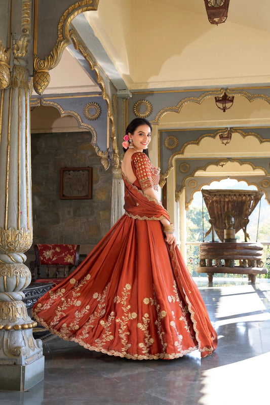 Trending Color Bridal Lehnga Choli for Girls Party Wear Wedding Dresses Low Price Indian Lehenga Choli With Dupatta for Women Good Vibrations
