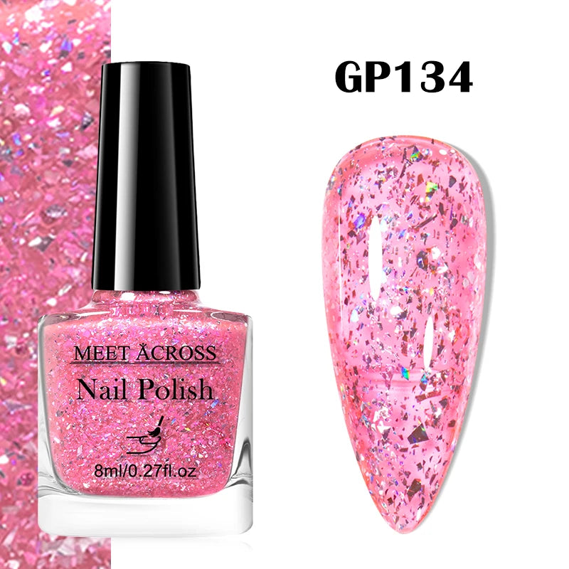 48 Colors Nail Polish Quick Dry No-bake Lasting Water-based Tearable Manicure Not Easy To Fade Semi-permanent Varnish Nail Art Good Vibrations