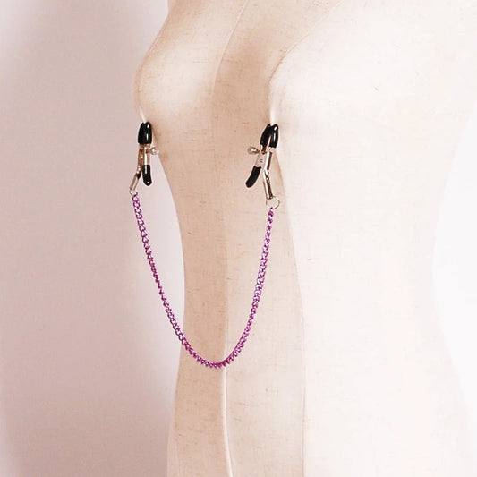 SM Couple Games Bondage Woman Clitoral Nipple Stimulation Clamps Bdsm Fetish Slave Role Play Exotic Intimate Erotics Accessories Good Vibrations Adult Super Store