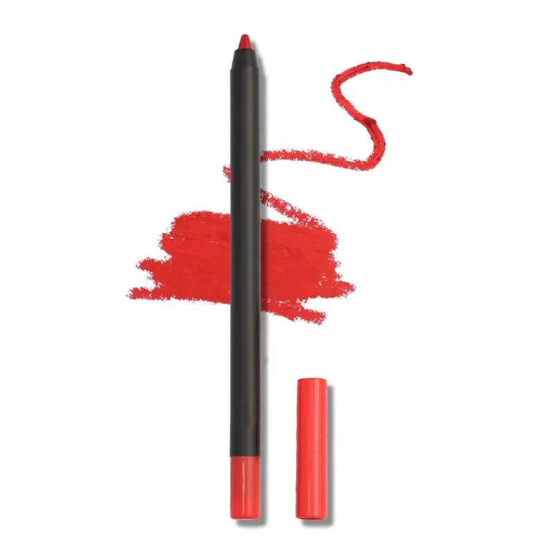12 Color Matte Brown Lip Liner Waterproof Long Lasting Moisturizing Sexy Lip Pencil Women Natural Lipstick Makeup Lip Cosmetics Good Vibrations