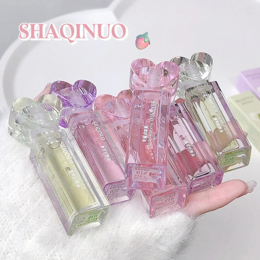 Plumping Jelly Lip Gloss Lasting Moisturizing Transparent Lip Oil Water Light Mirror Peach Lipstick Women Lips Makeup Cosmetics Good Vibrations