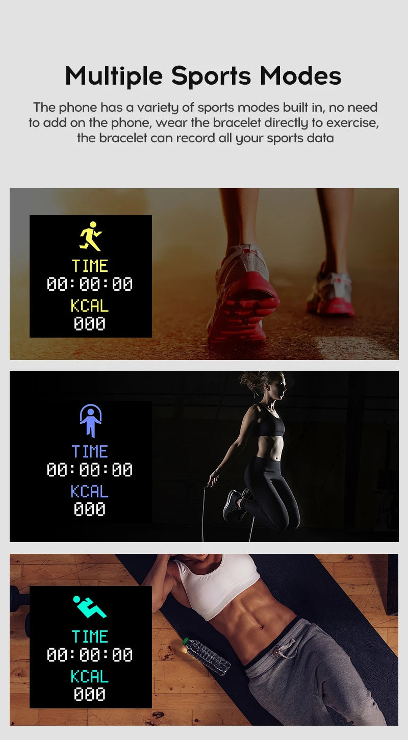 Smart Watches Fitness Bracelet Women Men Bluetooth Connected Phone Music Sports Bracelet Sleep Monitor Y68 Clock Smartwatch D20 Good Vibrations Adult Super Store