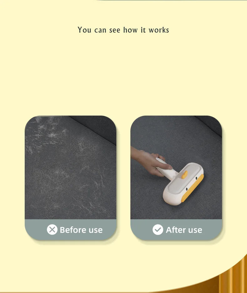 HOOPET Pet Hair Roller Remover Dog Convenient Cleaning for Cats Fur Clean Brush Base Home Furniture Sofa Clothes Cleaner Brush Good Vibrations Adult Super Store