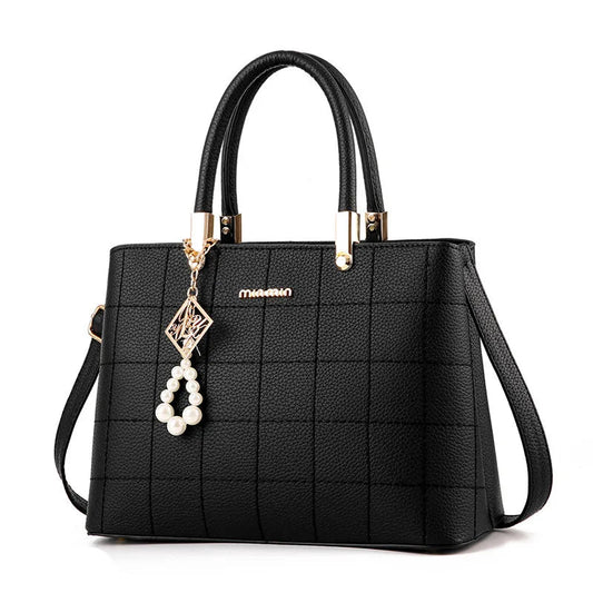 Luxury Design Pu Leather Women Purse and Handbag Bags for 2025 New Female Shopper Shoulder Crossbody Bags Bolsa Feminina Good Vibrations