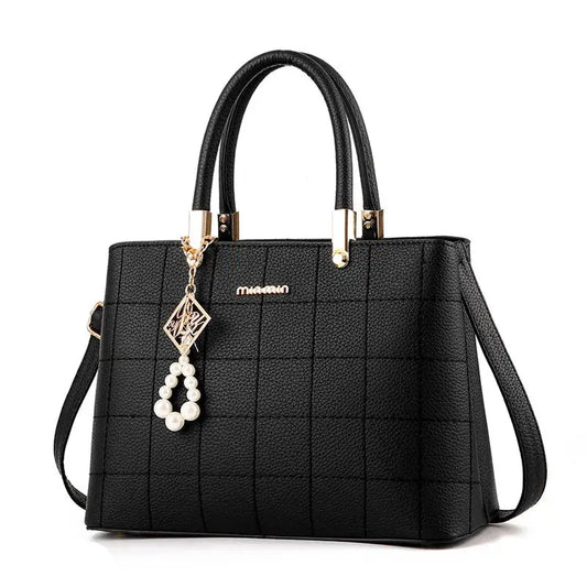 Luxury Design Pu Leather Women Purse and Handbag Bags for 2025 New Female Shopper Shoulder Crossbody Bags Bolsa Feminina Good Vibrations