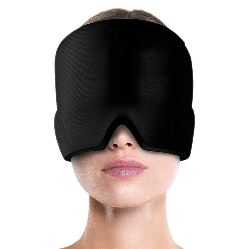 Ice Cap Hat headache hat Gel Hot Cold Ice Cap For Ice Hat Eye Mask Stress Pressure Good Vibrations
