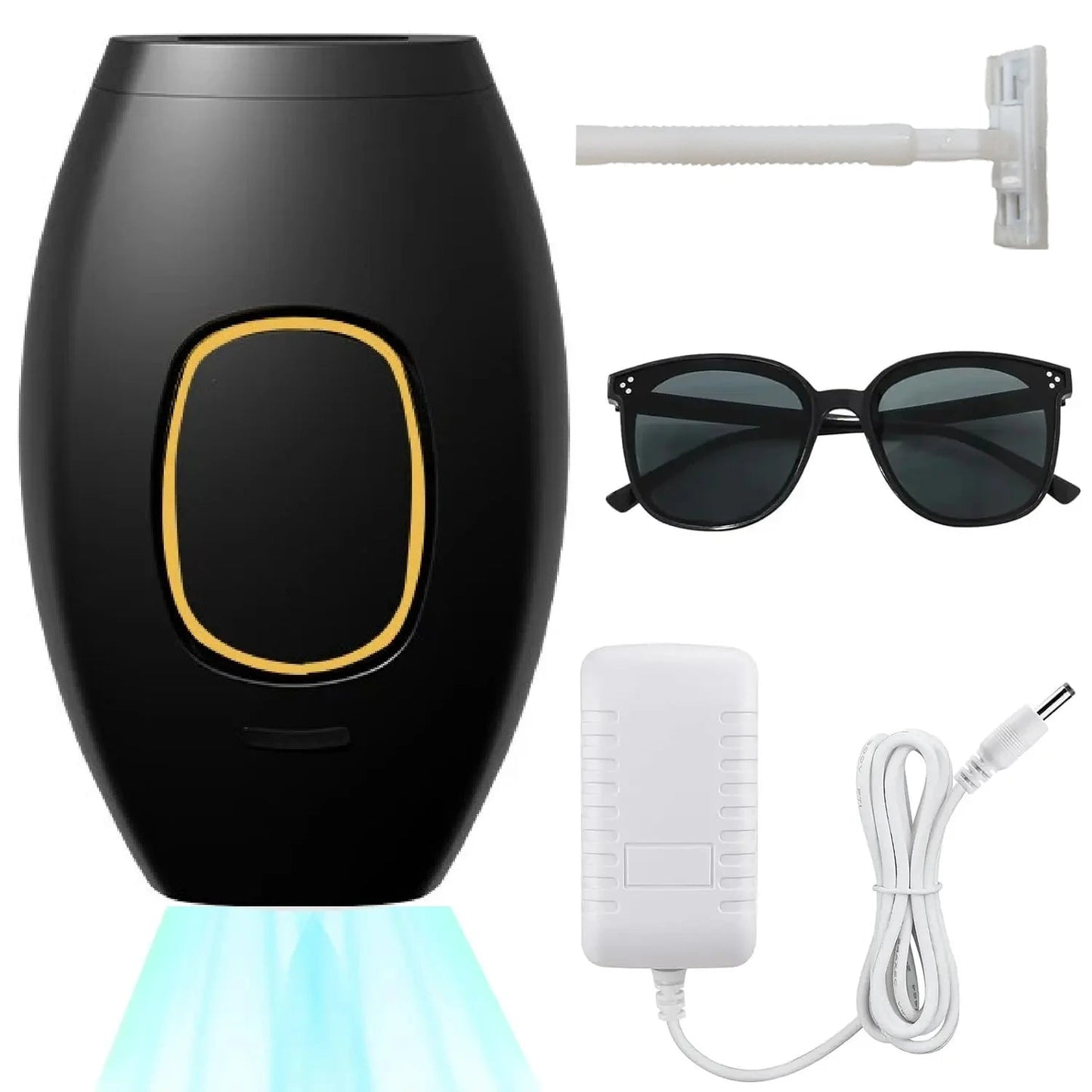 Permanently Home Use Mini Handheld 999999 Flashes IPL Laser Hair Removal Device Painless Personal Care for Men and Women 881 Good Vibrations