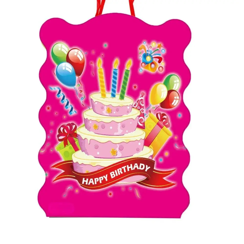 1pcs Birthday Theme Pinatas Kids Girl Boys Favors Pinata Smashing Candy Props Happy Birthday Party Game Decoration DIY Pinata Good Vibrations