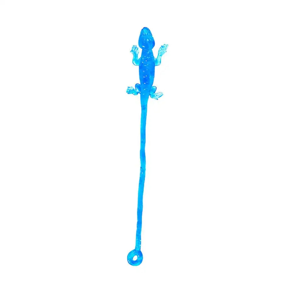 1-10X Colorful Lizard Retractable Sticky Gadget Toys For Kids Birthday Party Favors Pinata Fillers Halloween Gift Pinata Filler Good Vibrations