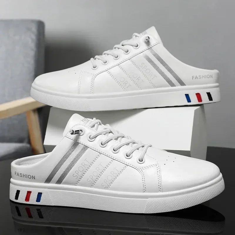 Men's Sneakers Brand Casual Shoes Men Lightweight Comfort Slip on Loafers for Men Breathable Flats Sneakers Men Chaussure Hommes Good Vibrations
