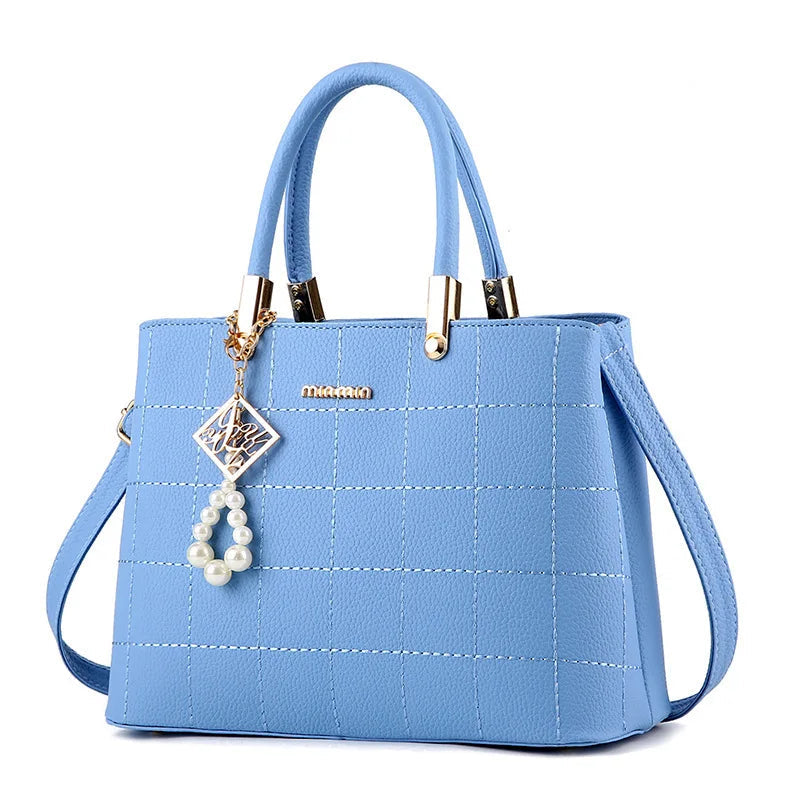 Luxury Design Pu Leather Women Purse and Handbag Bags for 2025 New Female Shopper Shoulder Crossbody Bags Bolsa Feminina Good Vibrations