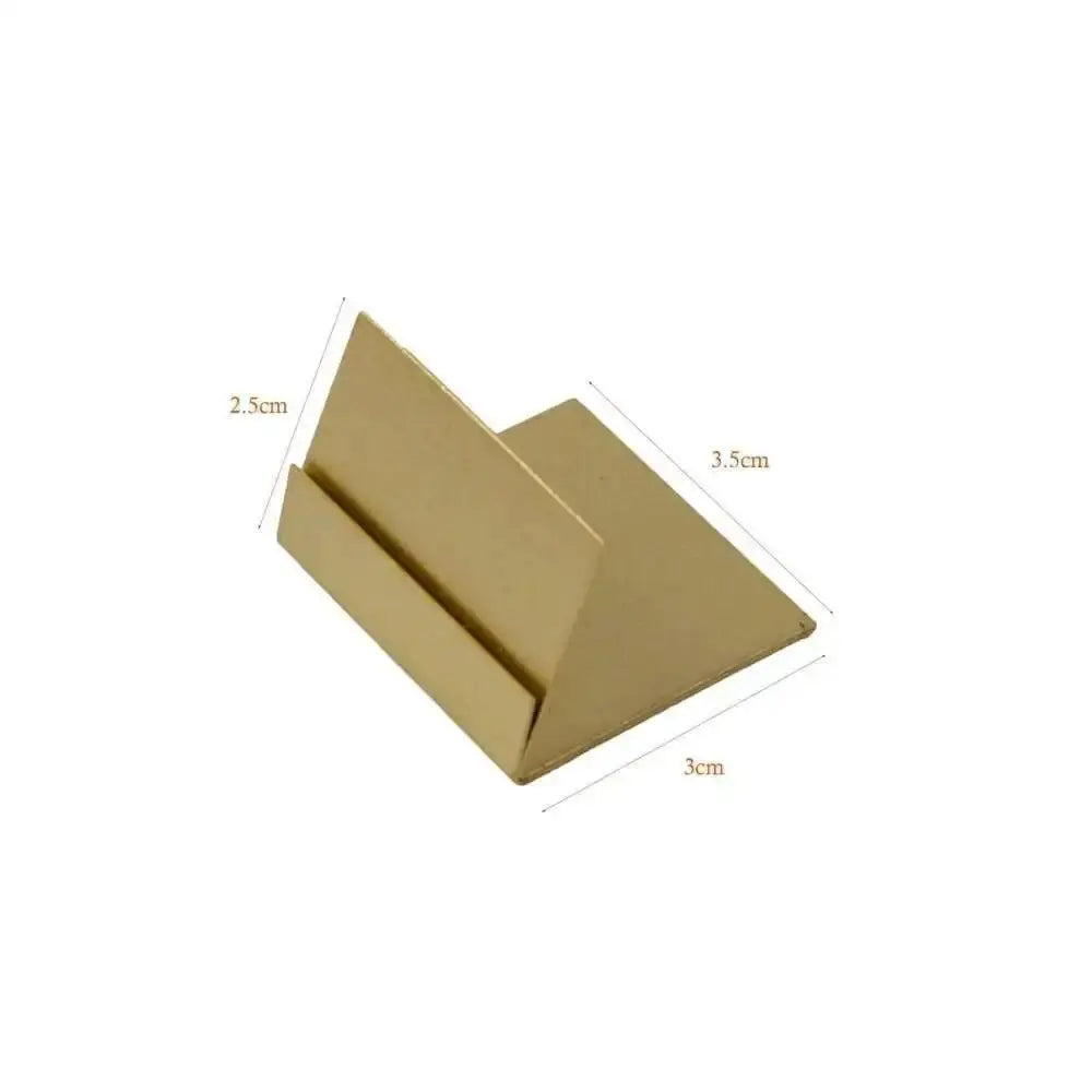 Deco Wedding Table Numbers Stand For Wedding Reception Gold Place Card Holder Base, Copper Menu Holder Dual Picture Holders Clip Good Vibrations