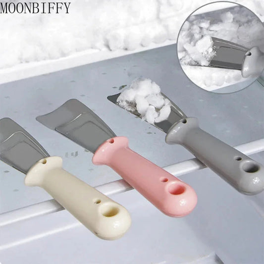 Kitchen Clean Gadget Portable Useful Fridge Accessories 1PC Defrosting Shovel Stainless Steel Freezer Ice Scraper Deicing Tool Good Vibrations