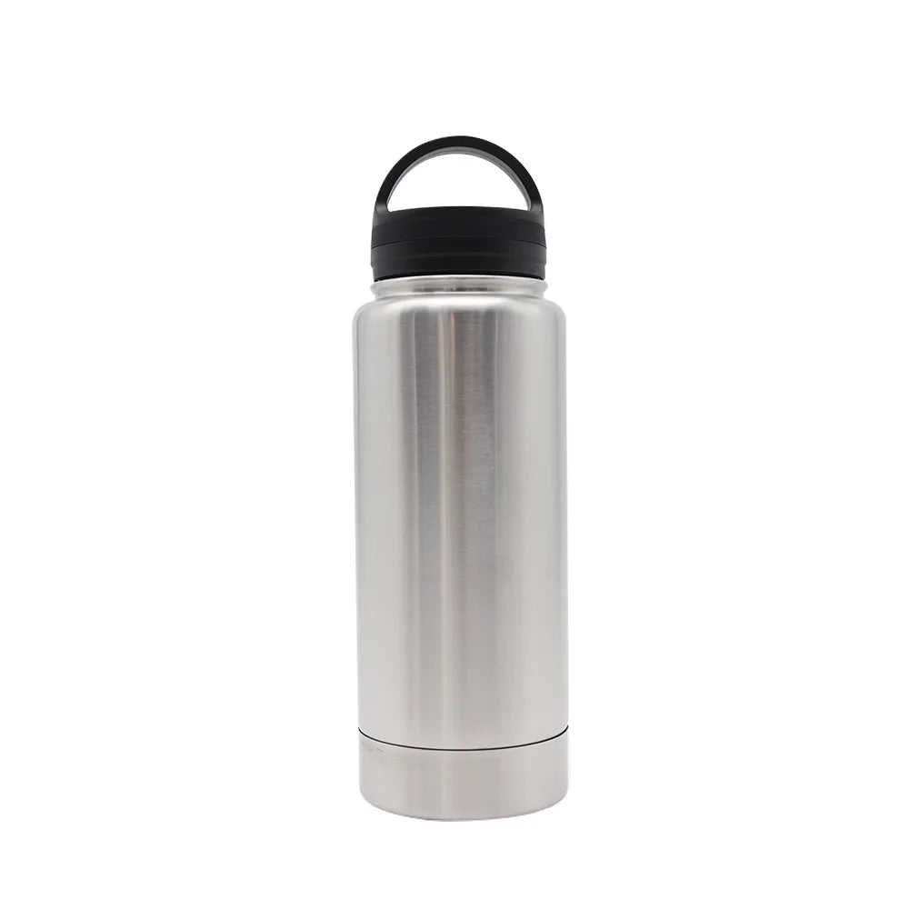 Stainless Steel Hidden Tumbler Water Bottle Stash Box Diversion Safe With Huge Secret Stash Spot Compartment for Cards Keys Cash Good Vibrations