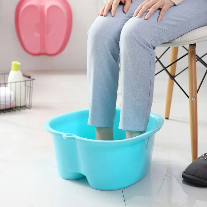 Plastic Large Foot Bath Spa Tub Basin Bucket for Soaking Feet Detox Pedicure Massage Portable 4 Colors Good Vibrations Adult Super Store