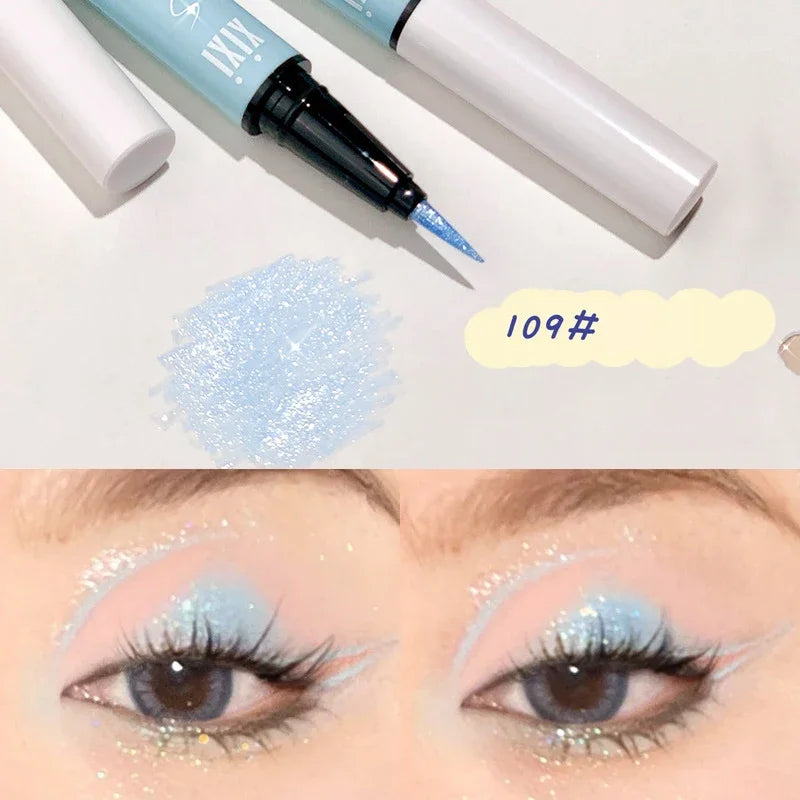 Professional Fast Dry Smooth Waterproof Eyeliner Pencils Eyes Brown Black Color Pigments Liquid Eye Liner Pen Make Up Tools Good Vibrations
