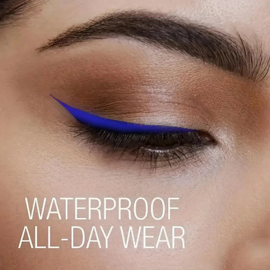 1PC New Blue Quick Drying Liquid Eyeliner Pen Waterproof Smooth Long Lasting Colourful Pigment Eye Liner Pen Makeup Eye Beauty Good Vibrations