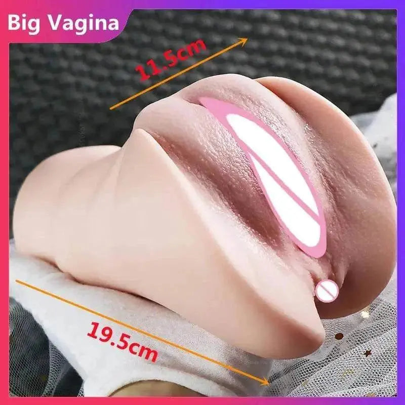 Real Vagina Toy Sex Doll Masturbators Sext Toy for Man Silicone Pussies Erotic Toys Gadgets 2 in 1 Pussys for Men 18 Pussy Anal GOOD Vibrations