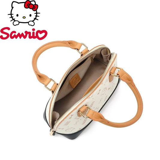 Hello Kitty High-end Light Luxury Niche Single Shoulder Crossbody Bag Suitable for Women Birthday Gifts Handbag Good Vibrations