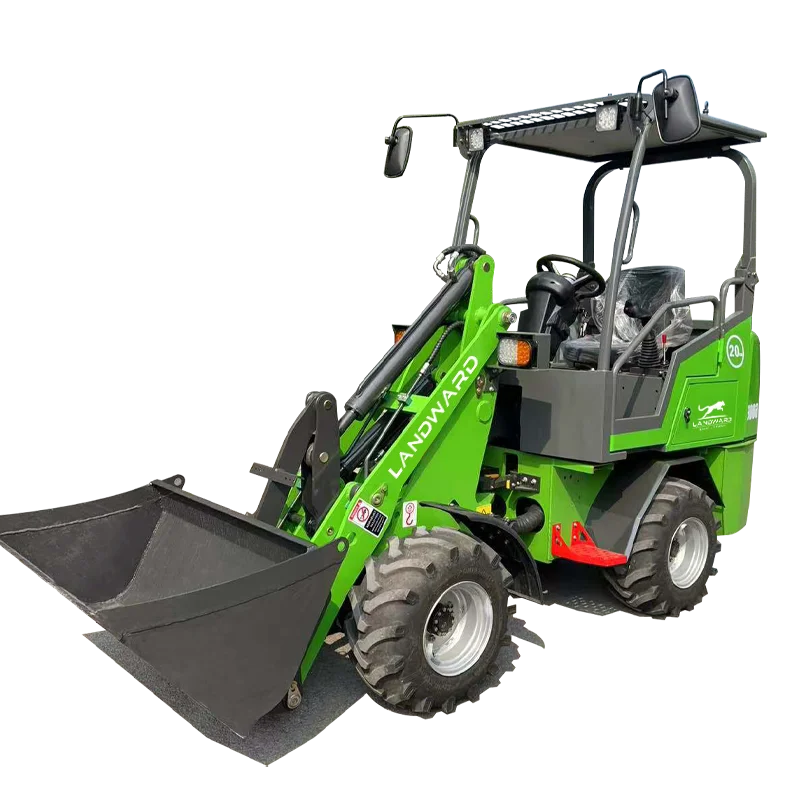 Farm Use Construction Machinery China Mini Electric Loader Battery Operated Small Articulated Front End Wheel Loader Customized Good Vibrations
