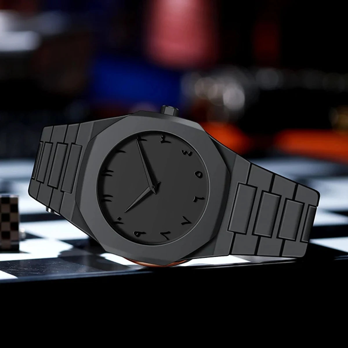 2025 New Modern Simple Creative Sports and Leisure Watch Creative Design Waterproof Quartz Movement Energy Watches Gift for Men Good Vibrations