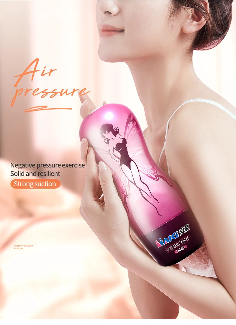 Marilyn Male Masturbator Adult Erotic Toys Silicone Masturbation Cup Penis Exerciser Male Deformable Sex Toys Blowjob Sex Shop