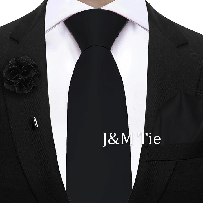 Mens Ties Set Sage Green Pink Grey Brown NeckTie Pocket Square Brooch Wedding Tie Suit Accessories Fit Group Holiday Party