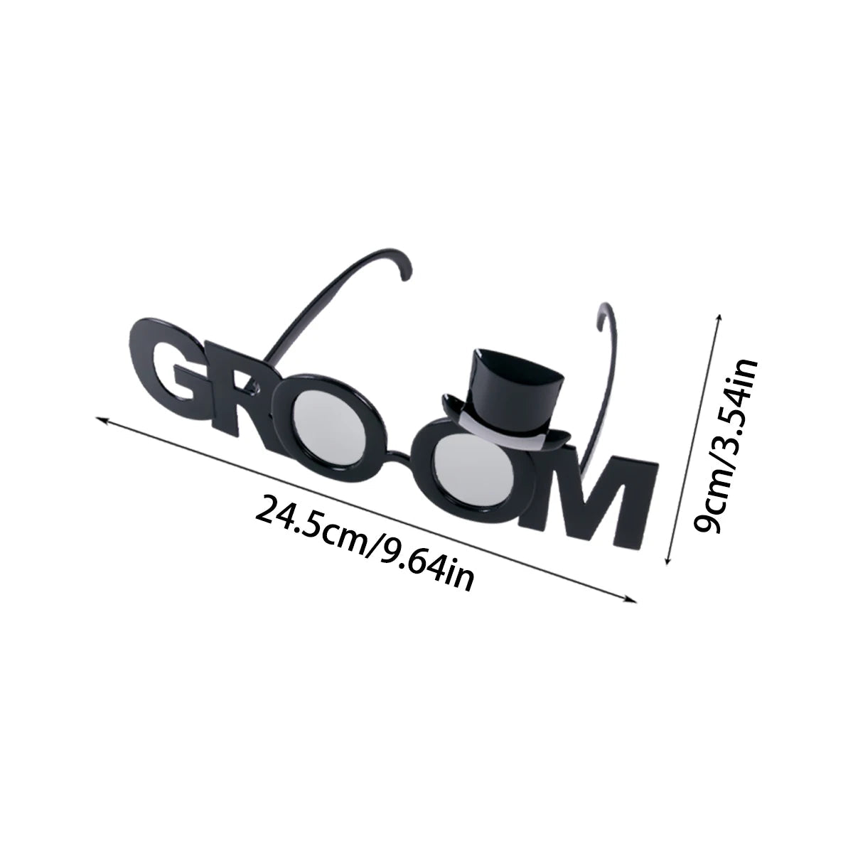 Bride Groom Funny Glasses Bachelorette Party Eyeglasses Photo Props Wedding party Decoration Bridal Shower favors wedding supply Good Vibrations