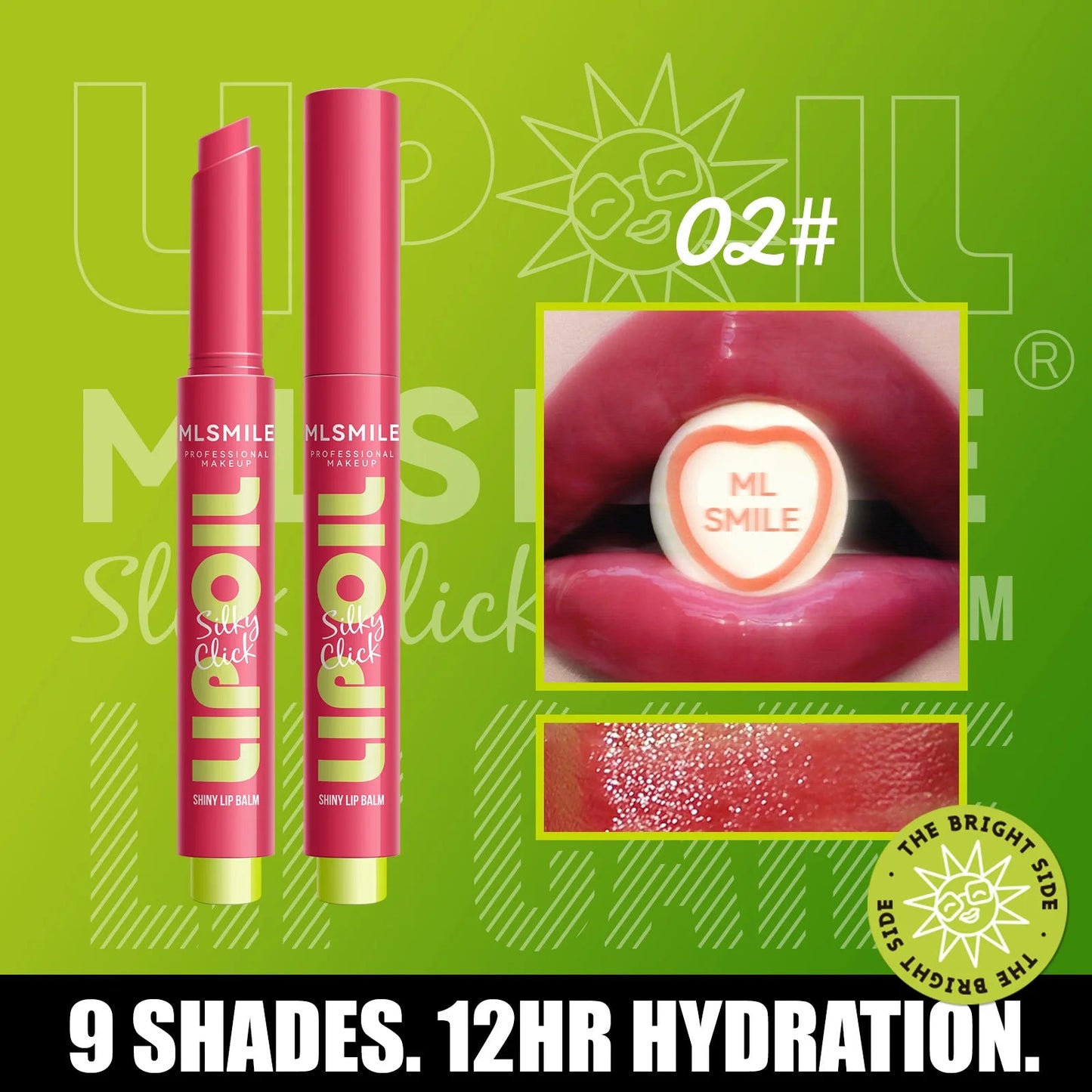 Jelly Solid Lip Gloss Make-up Hydrating Mirror Red Brown Lipstick Clear Moisturizing Lip Tint Nature Nude Lipstick Pen Cosmetics Good Vibrations