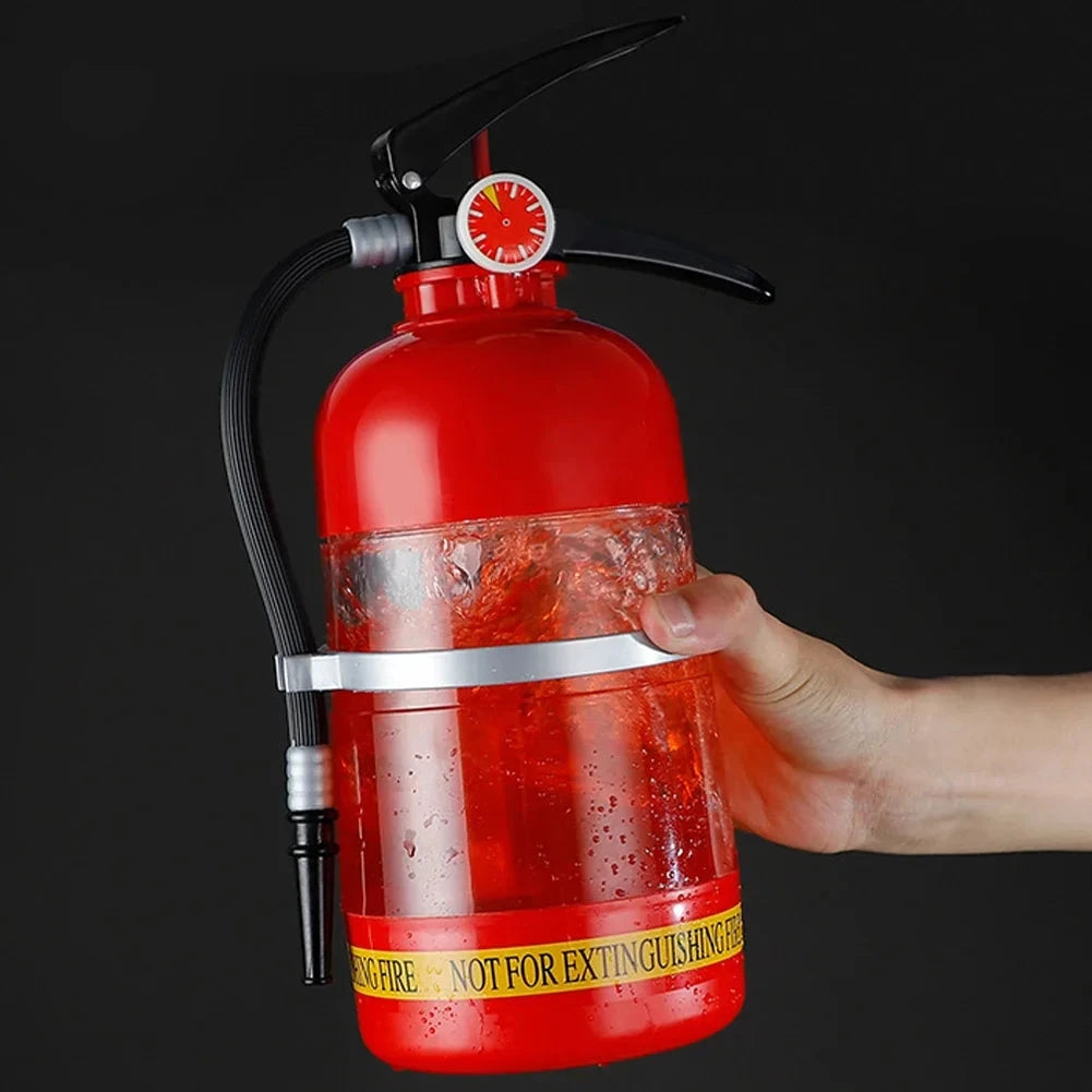 1.5L  Wine Drink Dispenser Fire Extinguisher Pourer Party Beer Dispenser Beverage Wine Spirits Beer for Party Bar Accessory Good Vibrations Adult Super Store