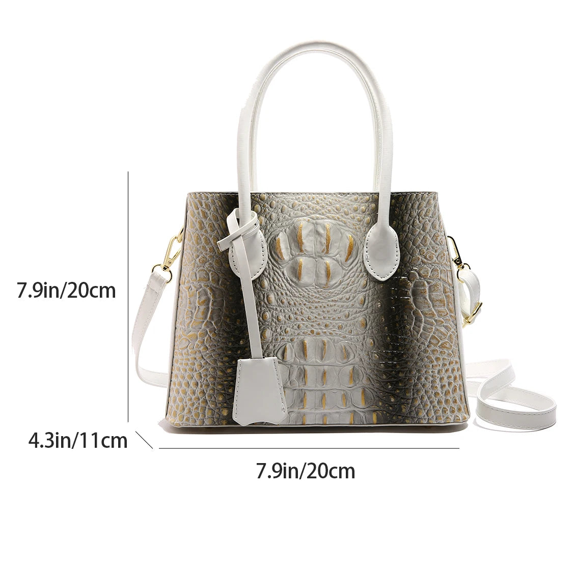 Luxury Handbag Top Brand Women Bags Designer Lady Bolsos Classic Hand Bag High Quality Alligator Leather Shoulder Crossbody Bags Good Vibrations
