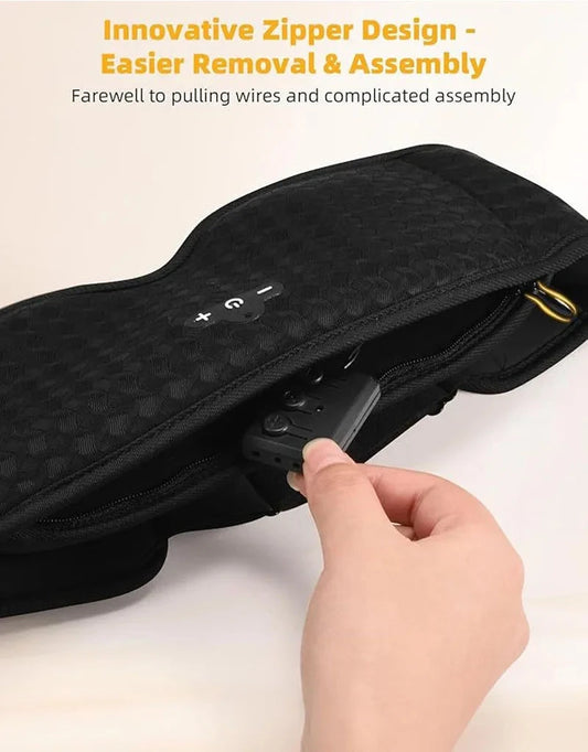 Bluetooth 3D Eye Mask Sleep Headphones Soft Cotton Blindfold Wireless Sleep Mask Speaker Microphone Comfortable Music Earphones Good Vibrations