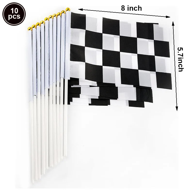 Race Car Party Tableware Plates Napkins Cup Two Fast Birthday Party Supplies Boys Racing Themed Two Years Old Party Decorations Good Vibrations