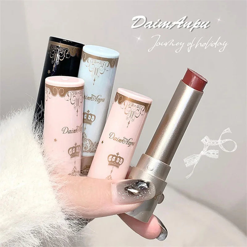 Gloss Velvet Matte Lip Stick 6-color Hidden Lip Lines Solid Lipstick Long-lasting Easy to Wear Makeup Lip Gloss Cosmetics Good Vibrations