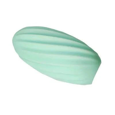 Male masturbator cup with soft textured surface for realistic sensation.