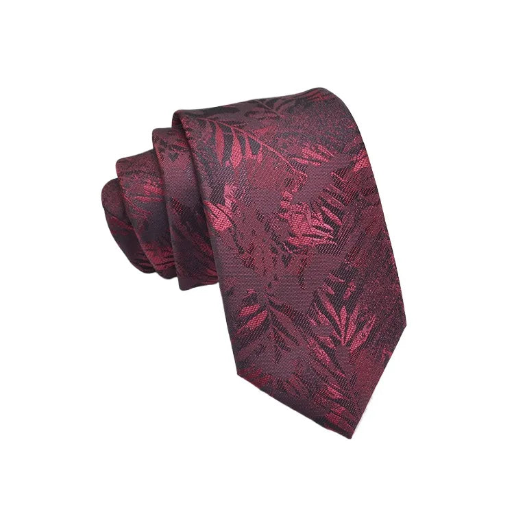 35 Styles Men's Silk Ties Jacquard Dot Floral 8cm Necktie Accessories Daily Wear Shirt Suit Cravat Wedding Party Gifts Neck Tie Good Vibrations