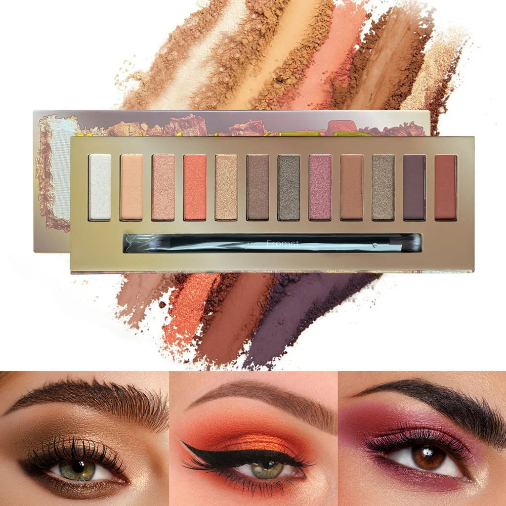 A Full Set of Eye Shadow, Makeup Primer, Eyeliner, Blush, Lipstick, Powder Gift Sets and Beauty Gifts Good Vibrations