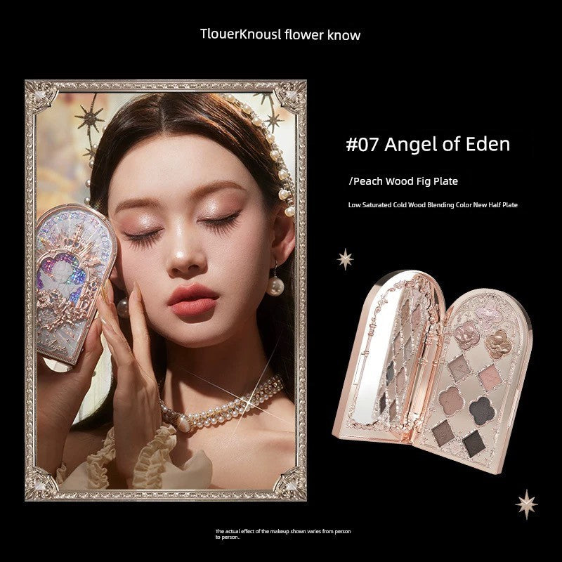 Flower Know Midsummer Night Relief Matte Play Makeup Plate Eye Shadow Good Vibrations