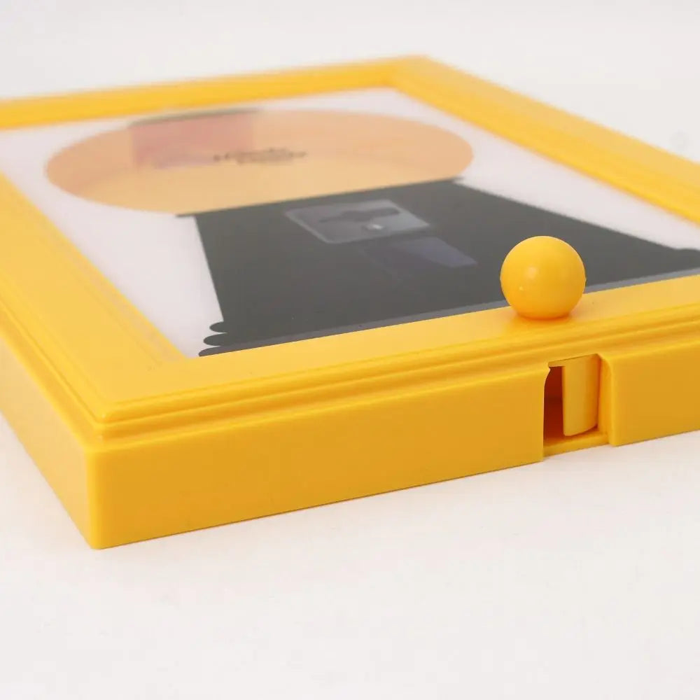 Creative Candy Dispenser Picture Frame Dust-proof Moisture-proof Hanging Handy Candy Frame Rotating Funny Good Vibrations