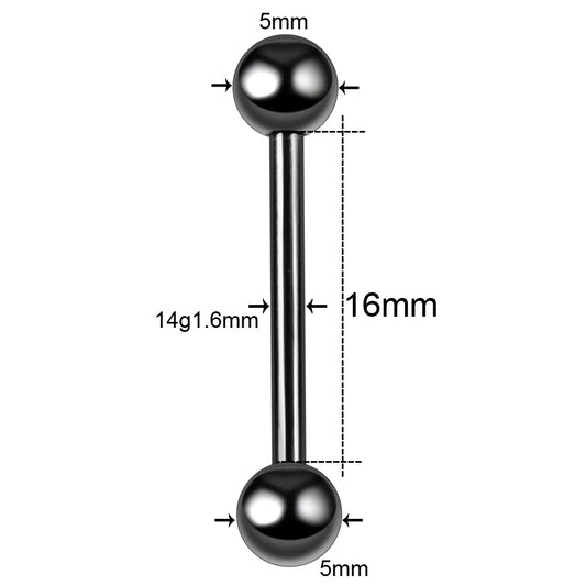 1PC Stainless Steel Heart Shaped Tongue Ring Barbell Tongue Piercing Cute Bar Ear Tragus Studs Nipple Bar Piercing Body Jewelry Good Vibrations