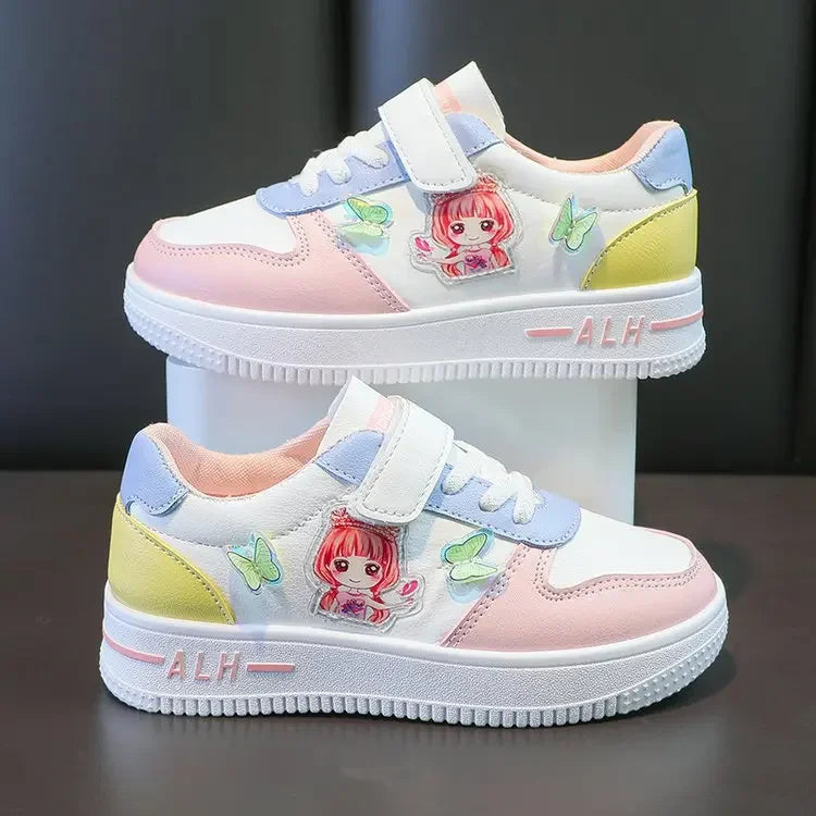 CKid Shoes Sneaker Shoe Boys Girls Baby Cartoon Canvas Sports Shoes Spring Autumn Children Board Shoes with Leisure New Fashion Good Vibrations