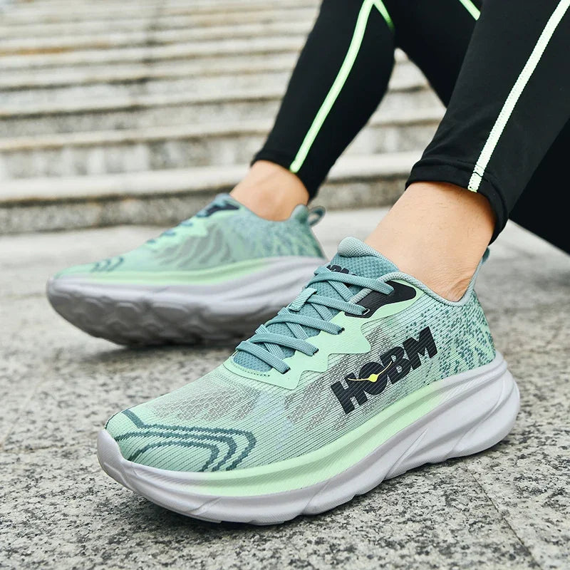 Men Sneakers Marathon Men Sports Running Sports Shoes Breathable Lightweight Women's Comfortable Athletic Shoe Nonskid Sneakers Good Vibrations