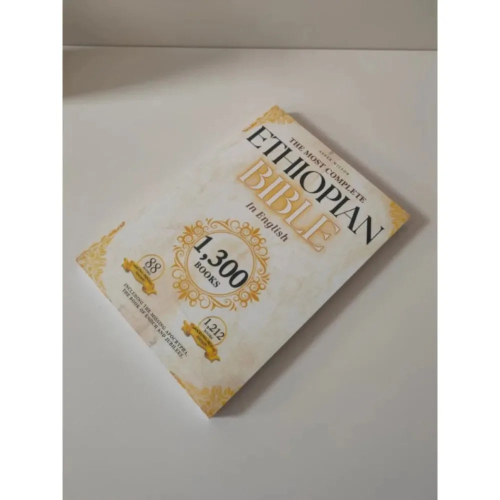 (Two-Pack) THE COMPLETE ETHIOPIAN BIBLE in English 88 Scriptures: including Missing Apocrypha, Book of Enoch, Jubilees. Good Vibrations