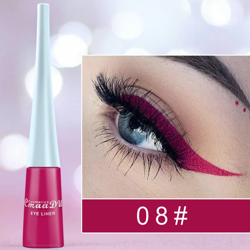 Eyeliner Waterproof Cosmetics for Women Female Makeup Korean Make Up Tool Shadow of Eyes Eye Liner Eye Shadow Makeup Eye Pencil Good Vibrations
