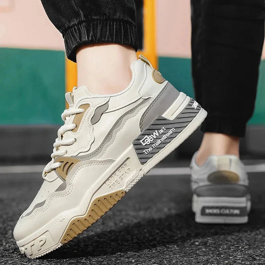 2025 Fashion Mens Sneakers Autumn New Brand Design Comfortable Soft Soled Men Running Shoes Tenis Masculino Good Vibrations