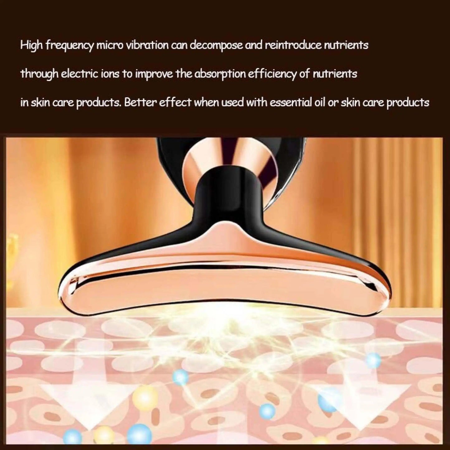 Face Massager 3 In 1 Neck Facial Eye Massage Introducer Microcurrent Skin Rejuvenation Anti Aging Beauty Device Beauty Tools Good Vibrations Adult Super Store
