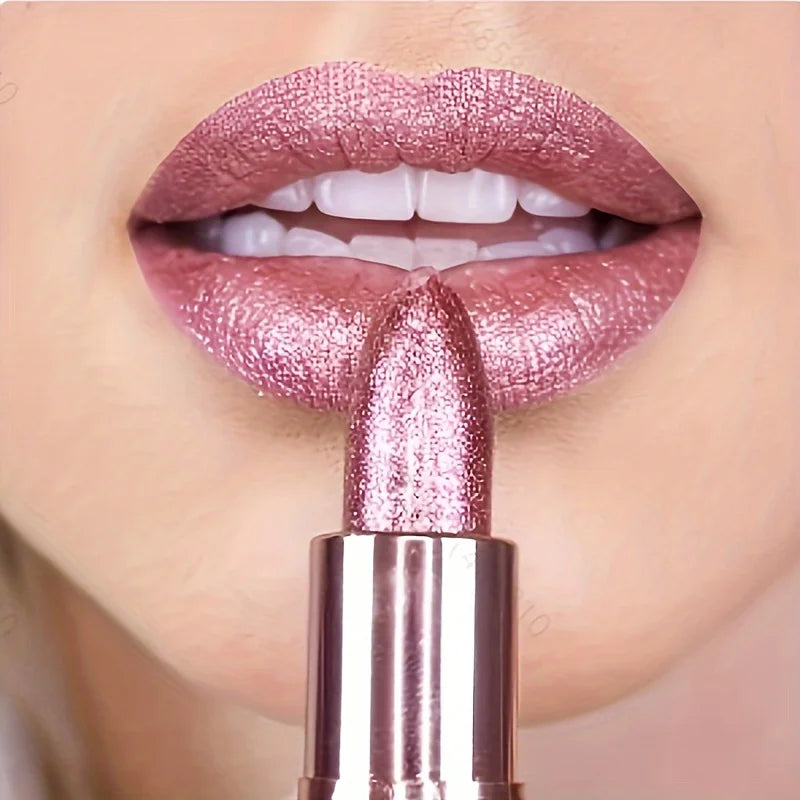 Rose smoke powder, bright starry sky, glossy velvet texture, durable, make your lips shiny, waterproof, anti-fouling. Good Vibrations