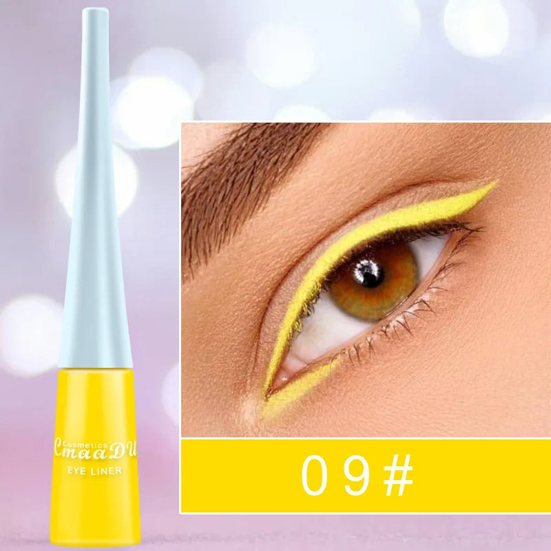 Eyeliner Waterproof Cosmetics for Women Female Makeup Korean Make Up Tool Shadow of Eyes Eye Liner Eye Shadow Makeup Eye Pencil Good Vibrations